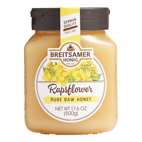 Breitsamer Pure Raw Honey - Rapsflower